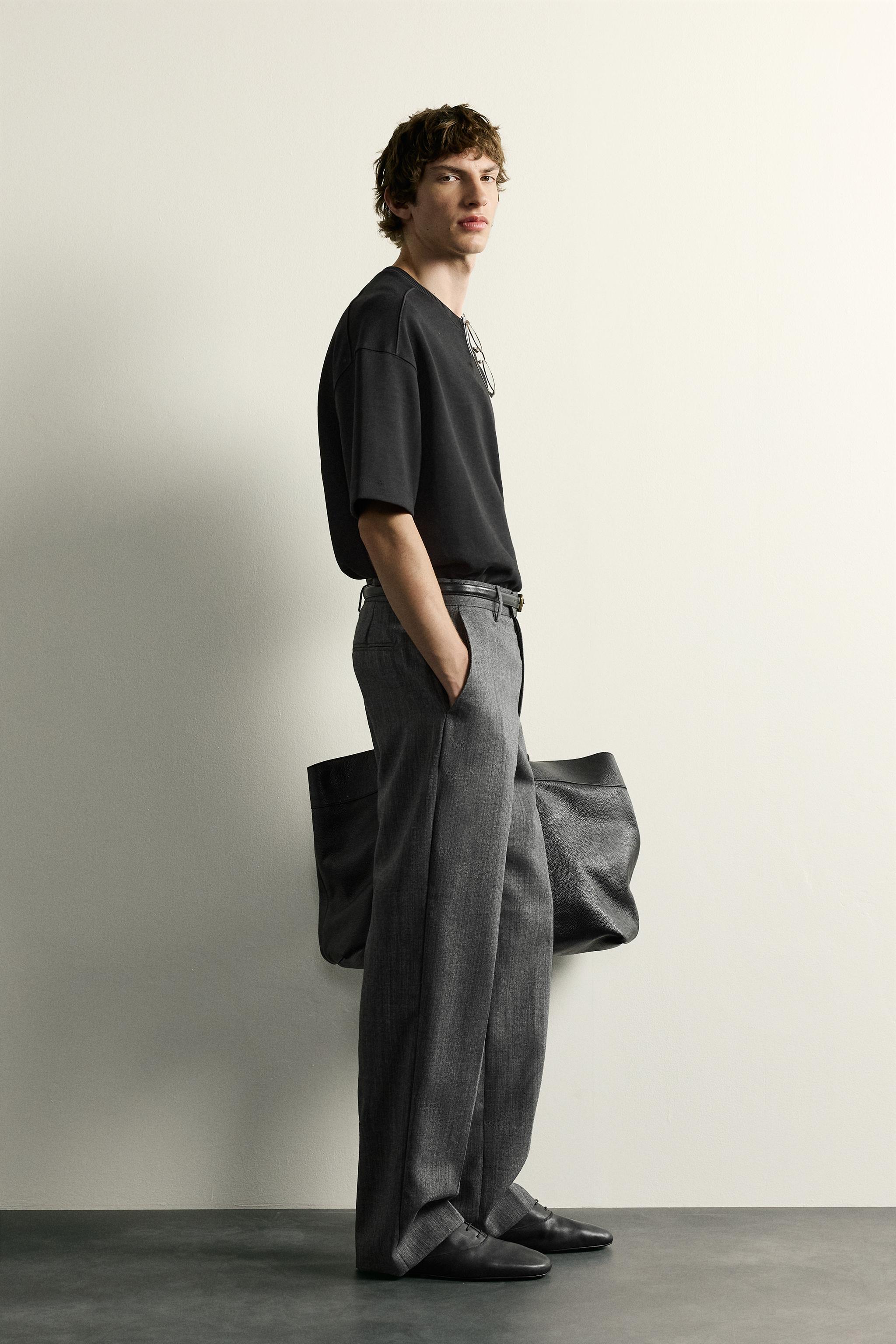 RELAXED FIT INTERLOCK SWEATSHIRT